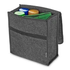 FiNeWaY Grey Universal Car Boot Organiser Bag Medium Travel Storage with Handle