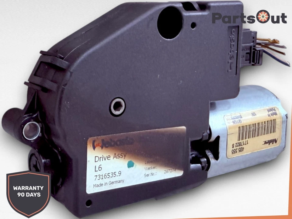 07-14 MERCEDES W204 C350 C300 S600 CL550 TECHO CORREDIZO TECHO CORREDIZO MOTOR 1717822A OEM Foto 2 de 4