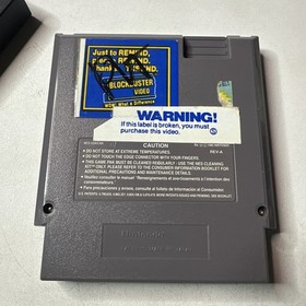 Battletoads Double Dragon (Nintendo NES) Authentic Tested Block Buster Sticker