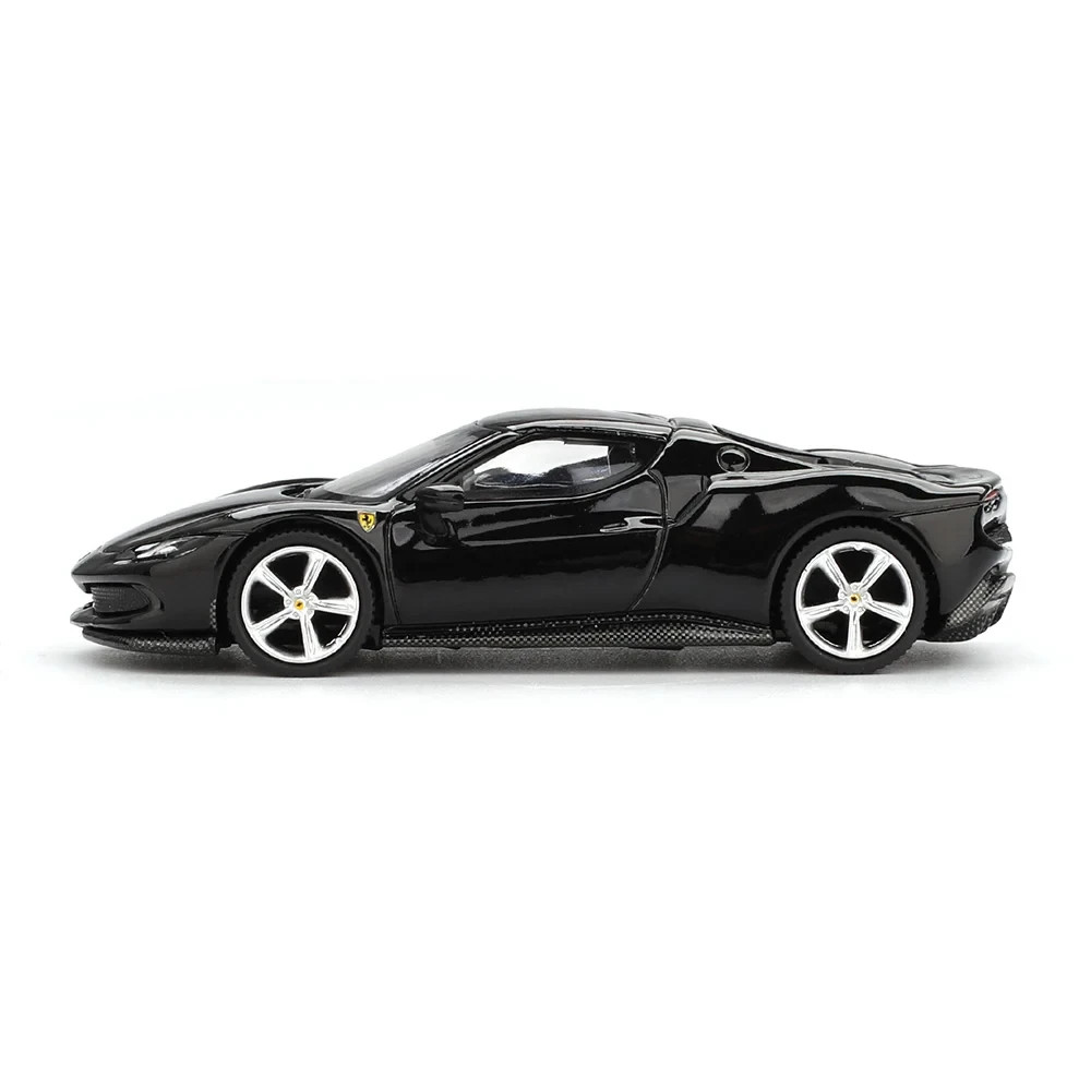 BBR Models 1:64 Ferrari 296 GTB – Nero Daytona – Limited Edition