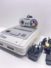 Super Nintendo SNES Console + Official Controller VGC Tested/Working PAL