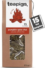 teapigs Pumpkin Spice Chai Tea Bags – Apple, Cinnamon & Cocoa Blend - Natural