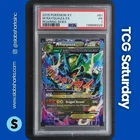 2015 POKEMON XY ROARING SKIES #61/108 MEGA M RAYQUAZA EX HOLO RARE PSA 1 POP 54