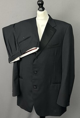 CANALI DINNER ANZUG - Größe IT 56 R - 46'' Brustumfang - Taille 36'' - Bein 29''