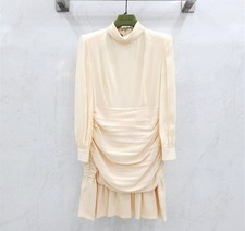 Gucci Silk Twill Mini Dress 152924767