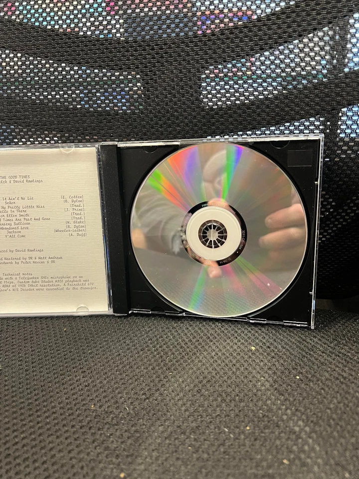 All the Good Times by Welch, Gillian / Rawlings, David (CD, 2021) Import - Image 3 of 3