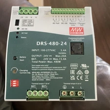 1PCS New MEAN WELL DRS-480-24 Power Supply Free Shipping
