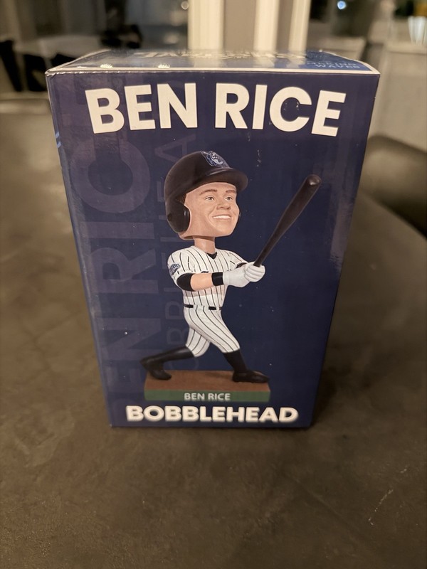 Ben Rice Bobblehead - Tampa Tarpons - New York Yankees Affiliate SGA 7/11/26