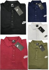 Image of NIKE BRAND NEW SHORT SLEEVE HEAT GEAR STRETCH GOLF SPORTS MEN'S POLO SHIRT