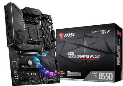 MSI MPG B550 Gaming Plus ATX Mainboard Sockel AM4 M.2/DP/HDMI