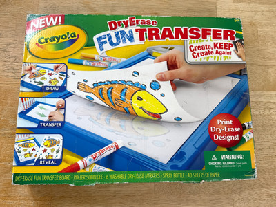 Crayola Dry Erase, Fun Transfer. New, Old Stock.