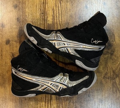 2007 Asics Cael Sanderson V3.0 Serpent Rare Wrestling Shoes Size 13 2007 Asics Cael Sanderson V3.0 Wrestling Shoes Size 13 Snake  main image 3