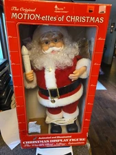 Elco- Vintage Animated Christmas Figurine.  Brand New In Original Box