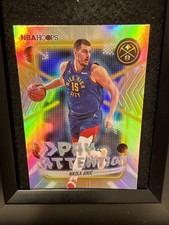 2025-26 Topps NBA Hoops PA-10 Nikola Jokic Pay Attention Rainbow Foil Nuggets
