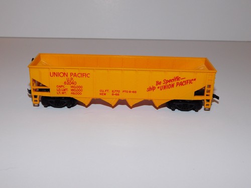 TRENES ESCALA HO VINTAGE UNION PACIFIC U.P. COCHE TOLVA AMARILLA 62040 - SUELTO | Zustand: Used