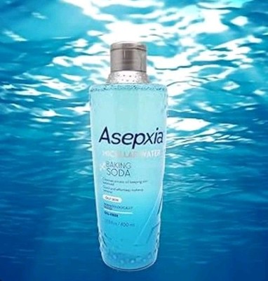   Asepxia Baking Soda Micellar Water Skin Cleanser and Makeup Remover 13.5 oz  