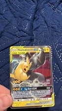 Pikachu & Zekrom GX 33/181 Sm-Team Up Holo Card ottime condizioni