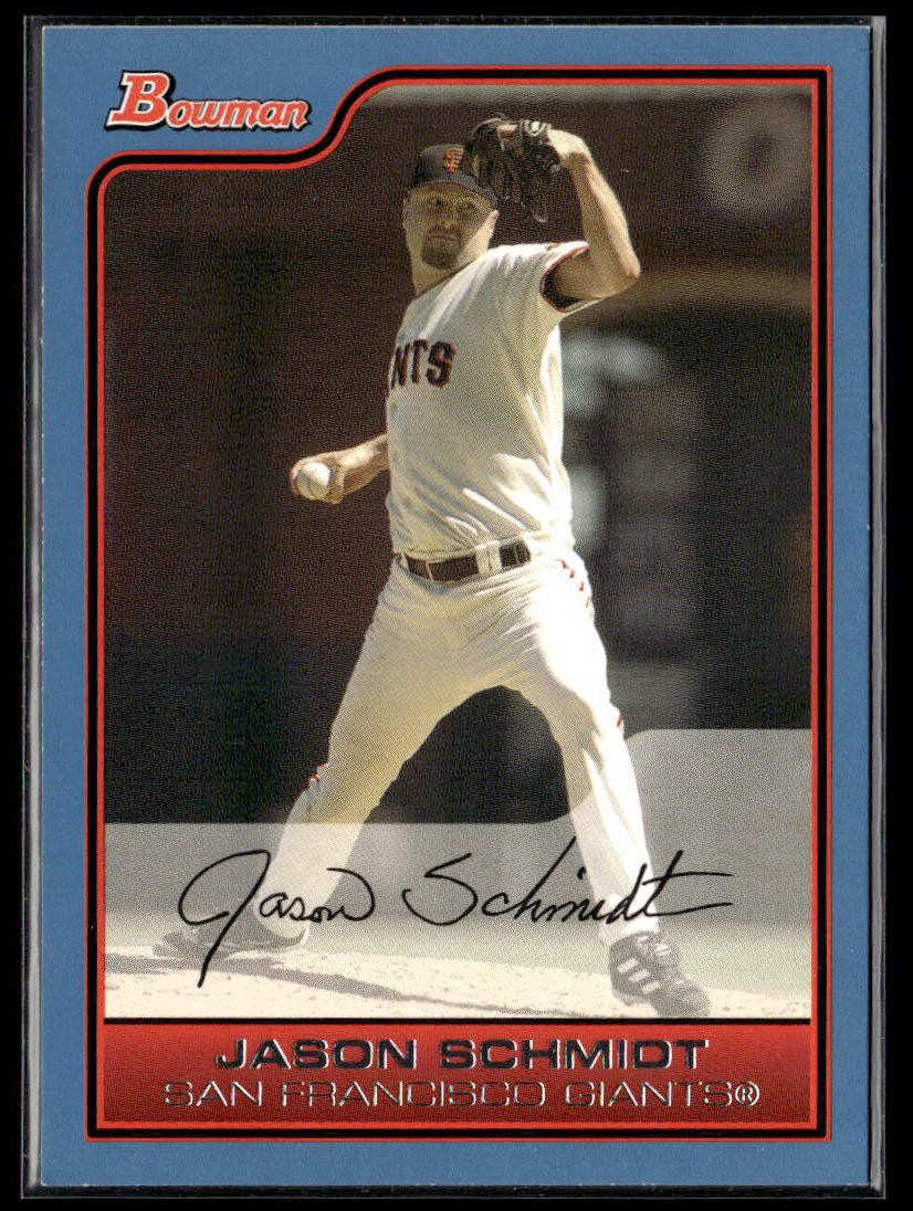2006 Bowman #178 Jason Schmidt Blue #/500