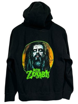 Rob Zombie Mean Green Monster Hooded Sweatshirt Hoodie Size Small RN#136322