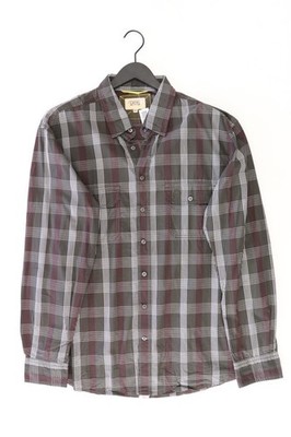 camel active Karohemd Regular Hemd für Herren Gr. 56, XXL kariert Langarm grün