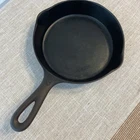 WAGNER 1053CG No 0 Cast Iron Skillet, 6" Skillet, Made in USA Seasoned & FLAT