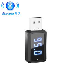 Bluetooth 5.4 Car Transmitter Receiver Handsfree Call Car Kit Mini USB Power Aut
