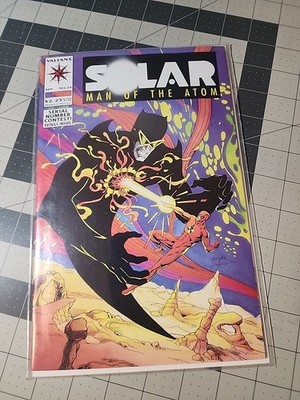 Solar Man Of The Atom #25 (Valiant, Sep 1993) Bag Board VF+/NM-