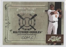 2004 Playoff Prime Cuts II Century Silver 12/50 Miguel Tejada #65 0b5
