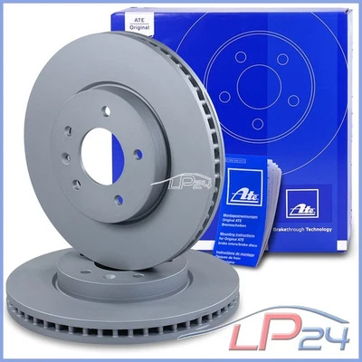 2X ATE 24.0129-0101.1 DISQUE DE FREIN VENTILÉ Ø296 ESSIEU AVANT FREINAGE - Photo 1/4