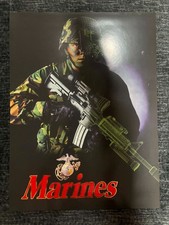Marine Corps Recruiting Poster Print 18"x24" 1990s