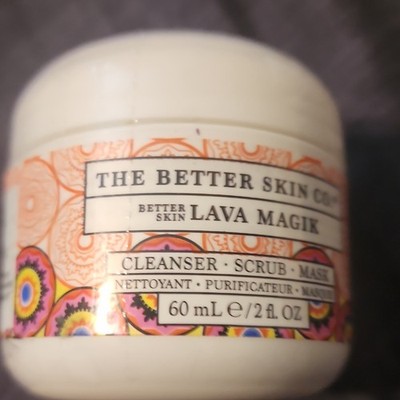 The Better Skin Co. Lava Magik Face Cleanser Scrub Mask Mini 2 fl oz