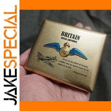 JakeSpecial – Royal Air Force Pilot Badge Cigarette Case