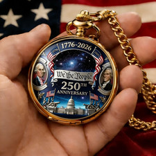 Pocket Watch 250Th Anniversary Starry Sky Vintage American Collectible