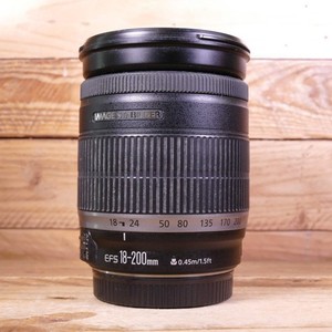 Used Canon EF-S 18-200mm f3.5-5.6 IS Lens