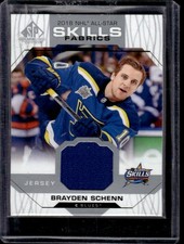 2018-19 SP Game Used 2018 NHL All-Star Skills Fabrics Brayden Schenn Jersey St.