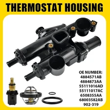 Thermostat Housing Assembly for 2008-2014 Avenger 2.4L 2009-2020 Dodge Journey