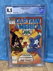 Captain America #350 CGC 8.5 Graded Comic White Pages Marvel 1989