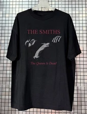 The Smiths The Queen Is Dead T-Shirt, Unisex Black T-shirt, Size S-5XL