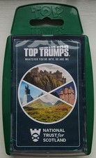 TOP TRUMPS - 2026 'NATIONAL TRUST FOR SCOTLAND' NEW & SEALED