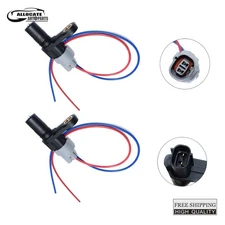 2*Trans Input Output Vehicle Speed Sensor & Connector For Toyota Solara Lexus