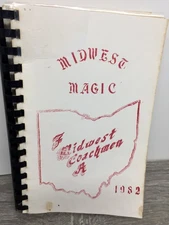Midwest Magic Midwest Coachmen 1982 Cookbook Spiral Cincinnati Ohio Recipes
