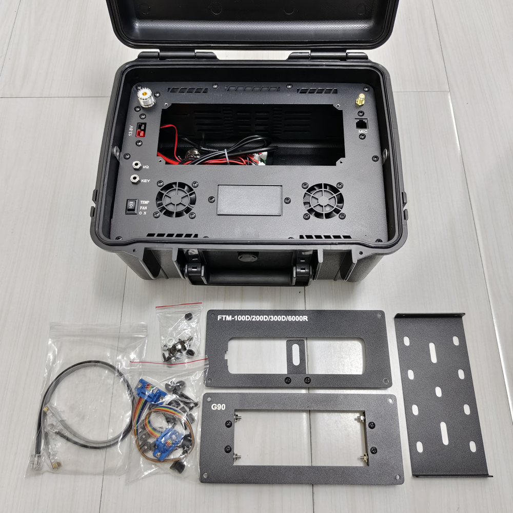 Waterproof Storage Carry Case Radio Box for Xiegu G90 YAESU