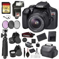 Canon EOS Rebel T6 Digital SLR Camera with EF-S 18-55mm f/3.5-5.6 DC III Lens