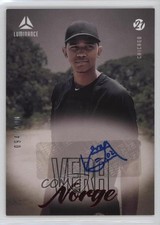 2021 Panini Chronicles Luminance Auto Red 94/100 Norge Vera #LA-NV Auto nd3