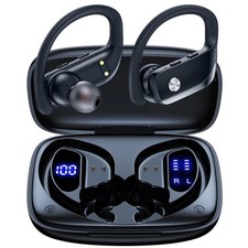 Wireless Earbuds Bluetooth Headphones 48hrs Play Back Sport Earphones with LE...