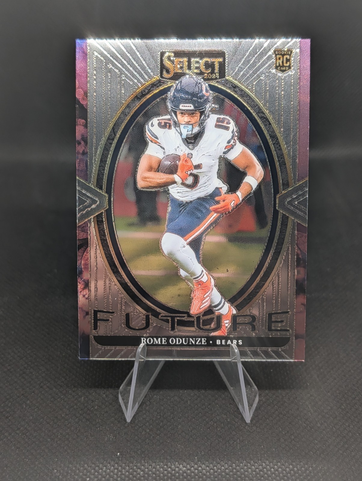 2024 Panini Select - Select Future Rome Odunze #22 Silver Prizm (RC)