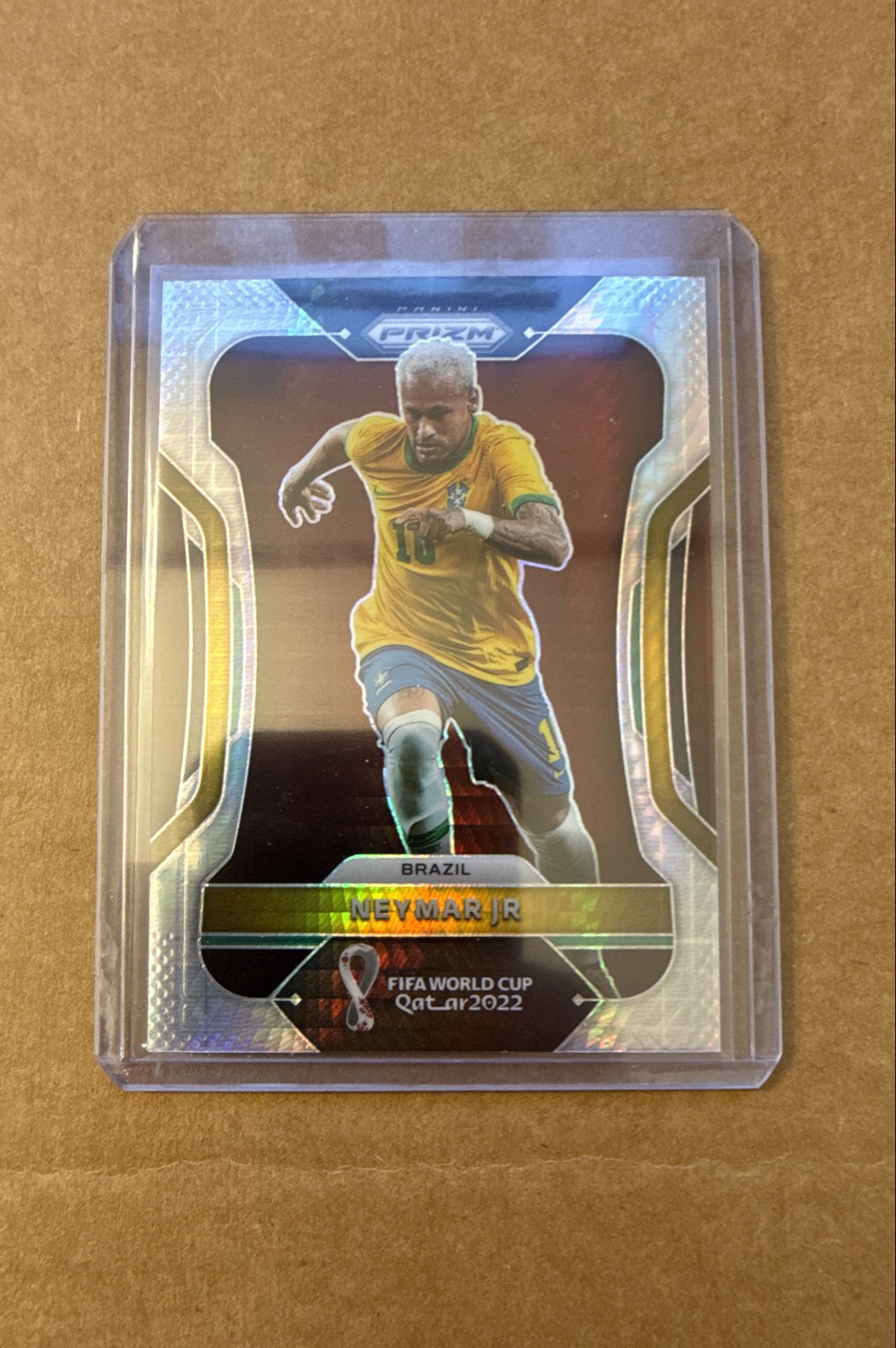 2022 Panini Prizm World Cup Qatar - Neymar Jr #32 Hyper Prizm