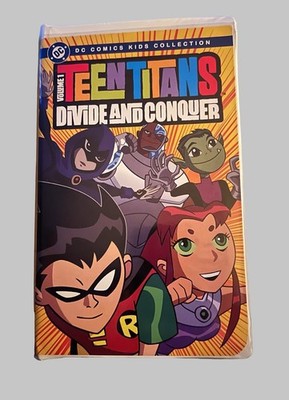 Teen Titans: Divide and Conquer (VHS, 2004) 85393886332| eBay