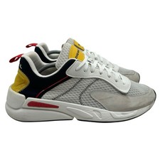 Diesel S-Serendipity Low Men's Size 12.5 US White Grey Black Yellow Mesh