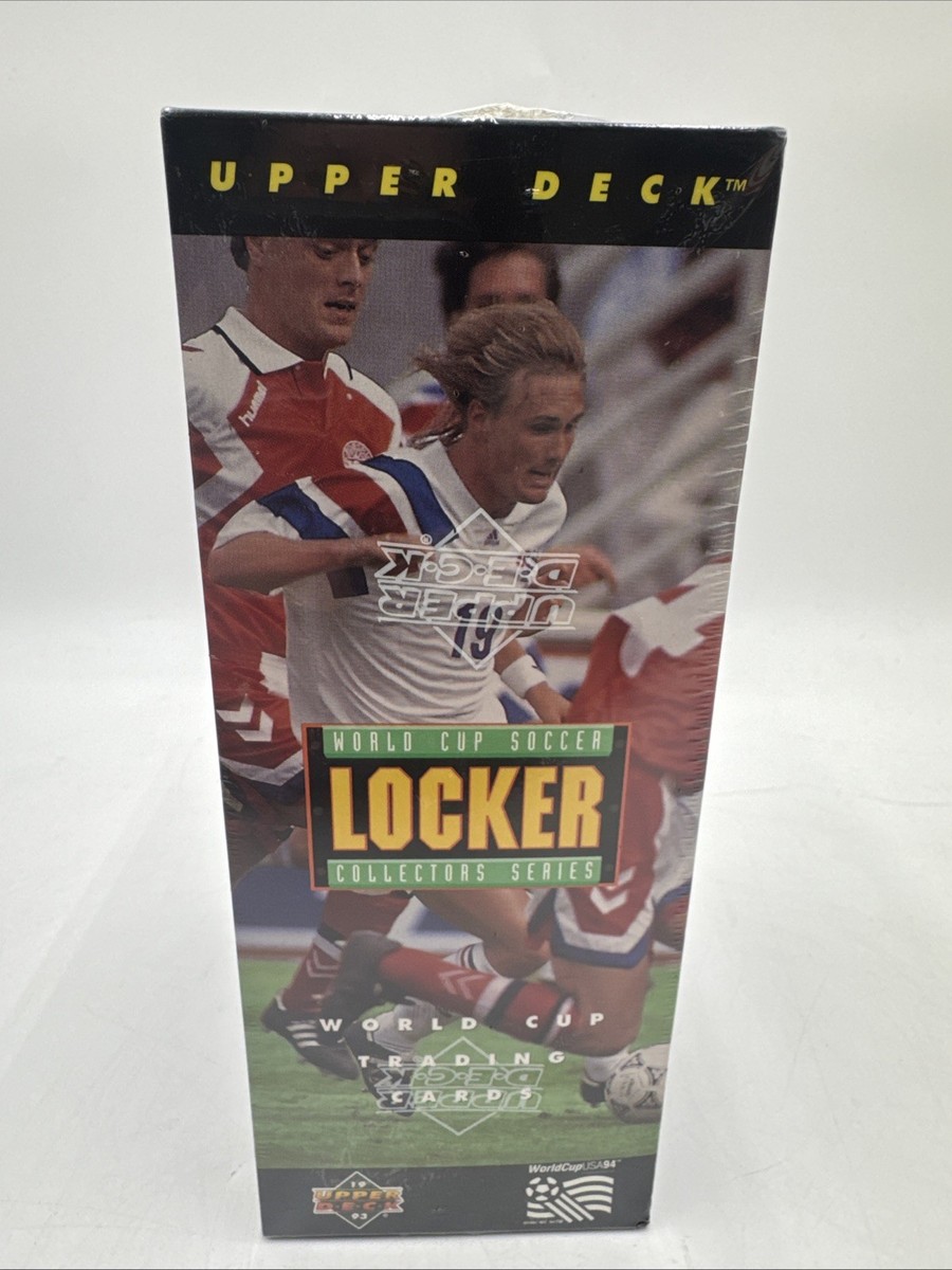 1993 Upper Deck World Cup USA Complete Set Factory Sealed Locker